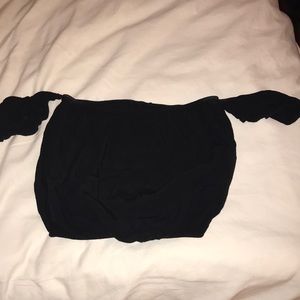 Black pacsun off the shoulder tube top